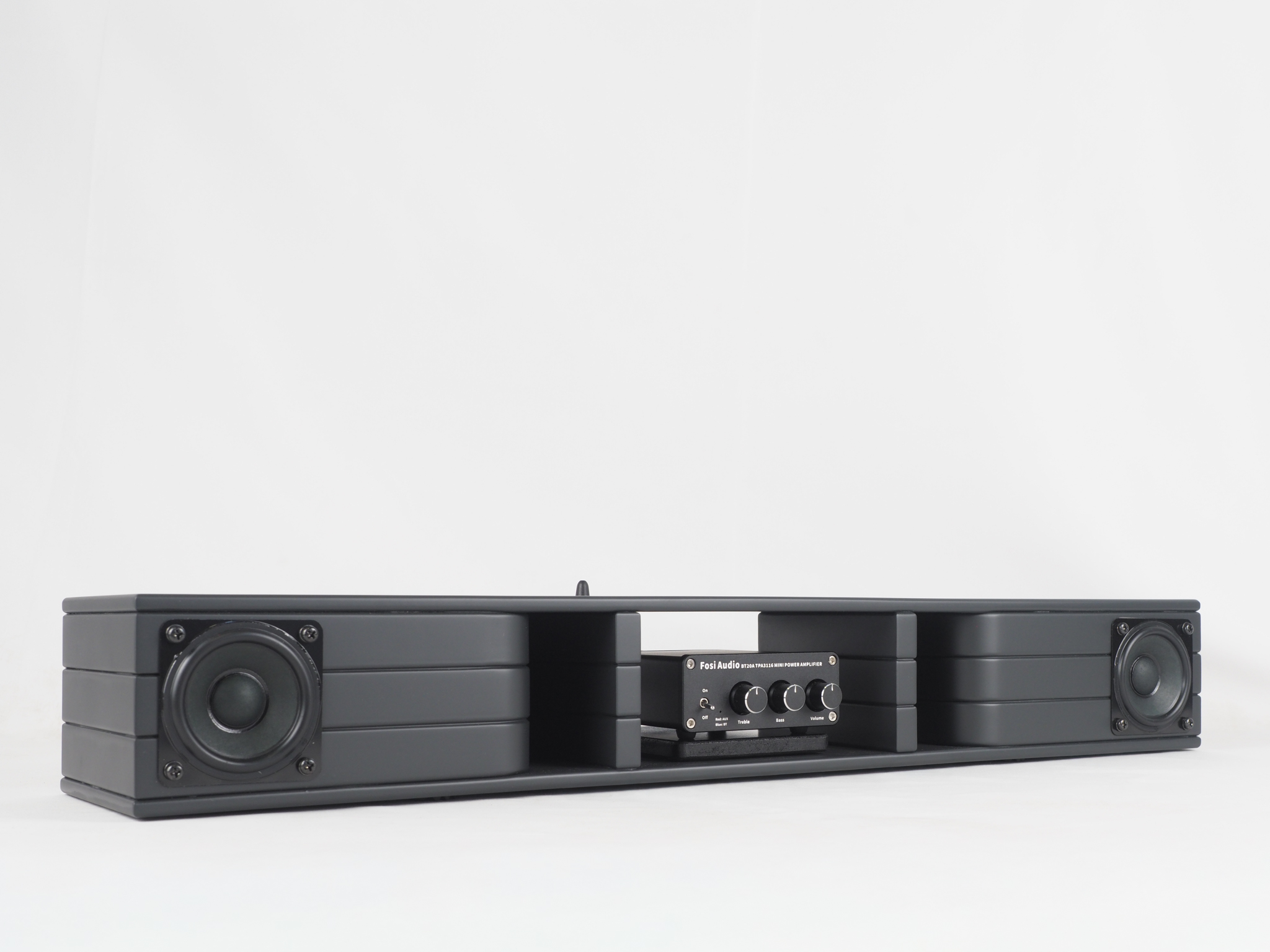 Bluetooth対応 高音質サウンドバー BH600B-BT - HASEHIRO AUDIO バック